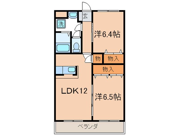 プライムステ－ジの物件間取画像